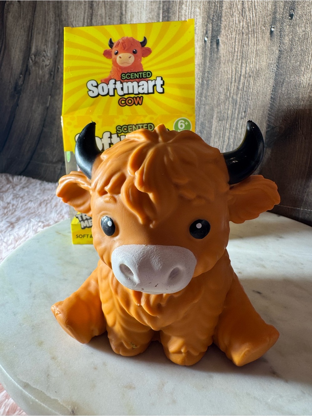 Scented Orange Cow - Soft Squishy Toy